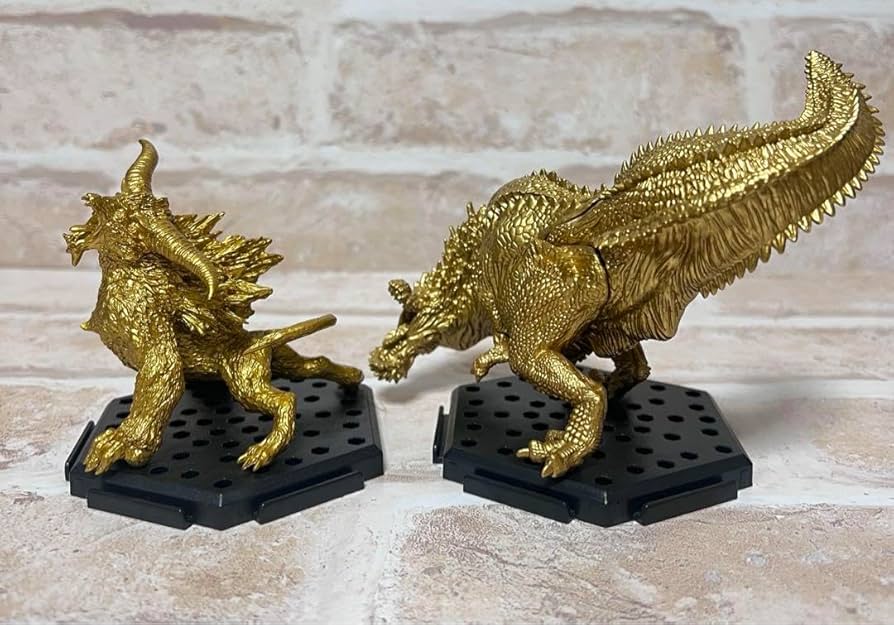 ＜超激レア＞モンハン ラージャン ゴールドver ボーナスパーツ完成品フィギュア S.H.MonsterArts 激昂したラージャン | 魂ウェブ